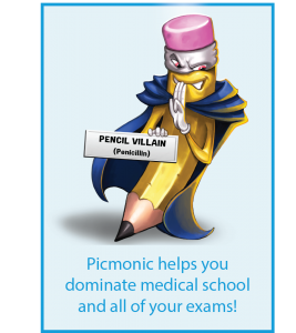 Dominate med school and the USMLE Step 1 with Picmonic
