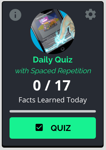 Picmonic Daily Quiz with Spaced Repetition