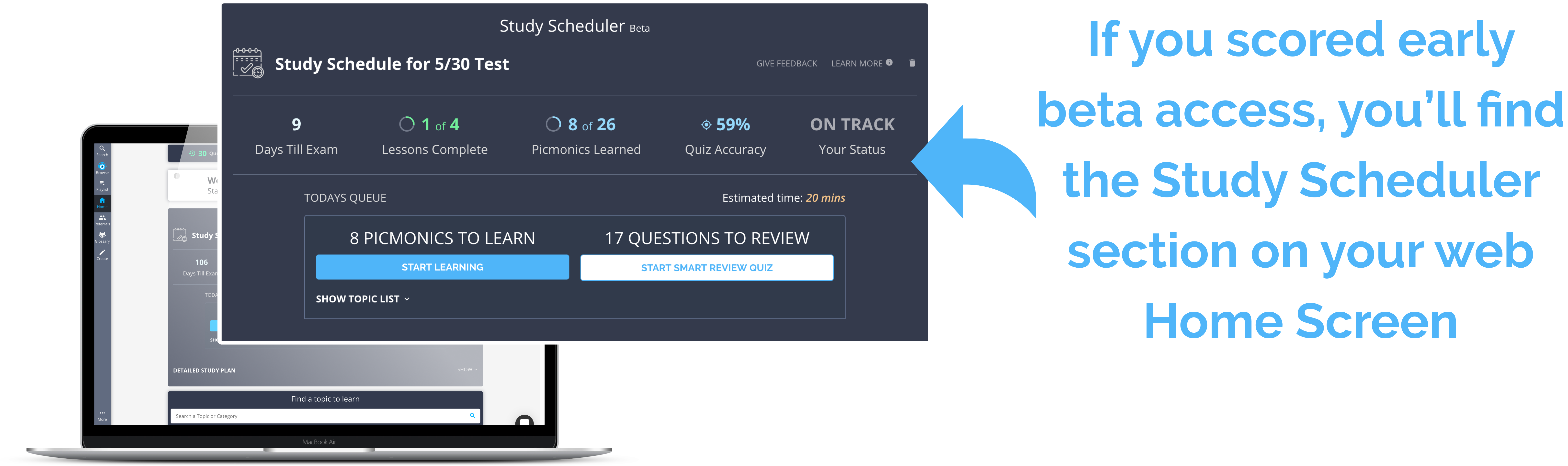 Study Scheduler [Beta] - Picmonic