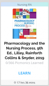 Pharmacology and the Nursing Process, 9th Ed., Lilley, Rainforth Collins & Snyder, 2017