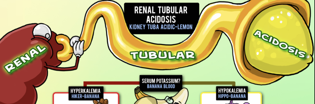 [Infographic] How to Study: Renal Tubular Acidosis | Picmonic