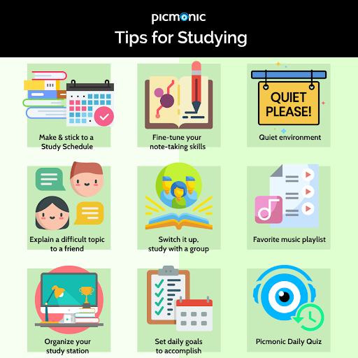 9 Study Tips From Picmonic Experts To Maximize Your Time