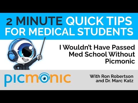 "I Would Not Have Passed Med School without Picmonic"